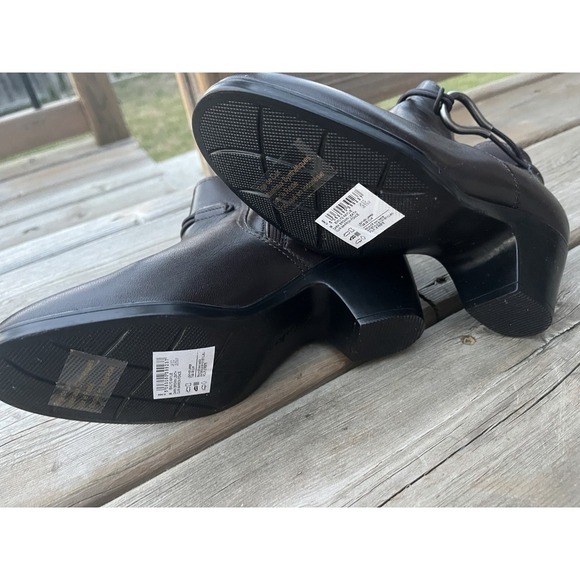 Clarks Women's Size US5,5 Emily2 Kaylie Black Leather - Picture 12 of 14